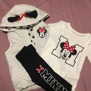 🆕 DisneyJunior 3 Piece Vest Set